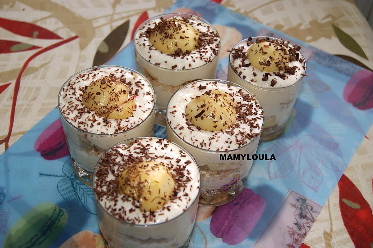 recette Tiramisu aux pêches