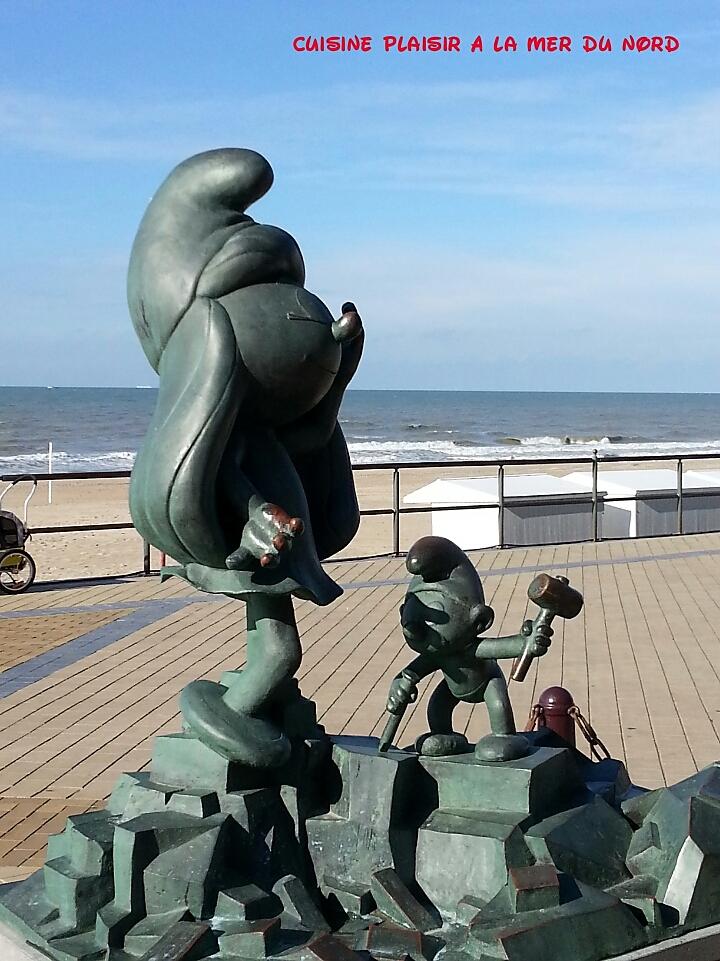 recette De retour de la mer..... Moules, coques, aux pâtes noires, cresson fontaine et salicorne