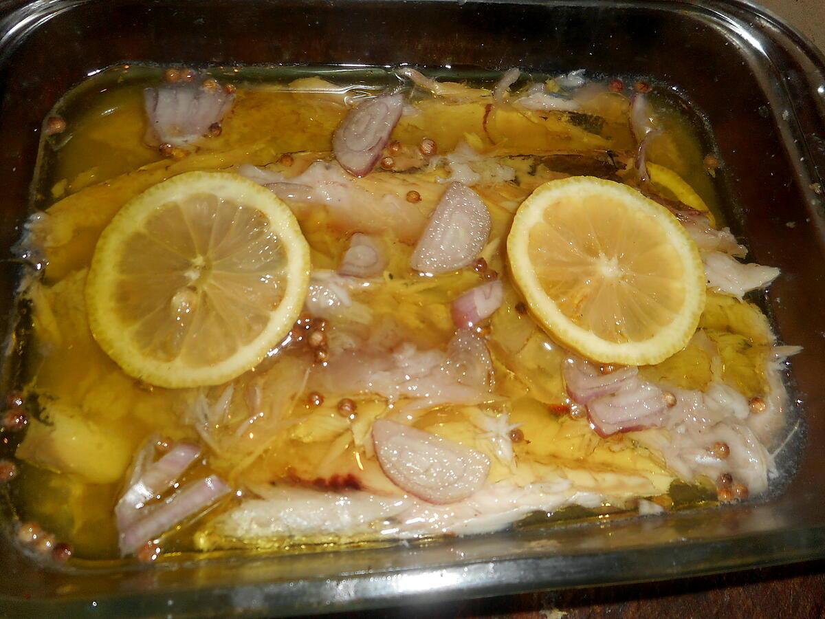 recette Filets de maquereau marinés a l huile d olive et au citron