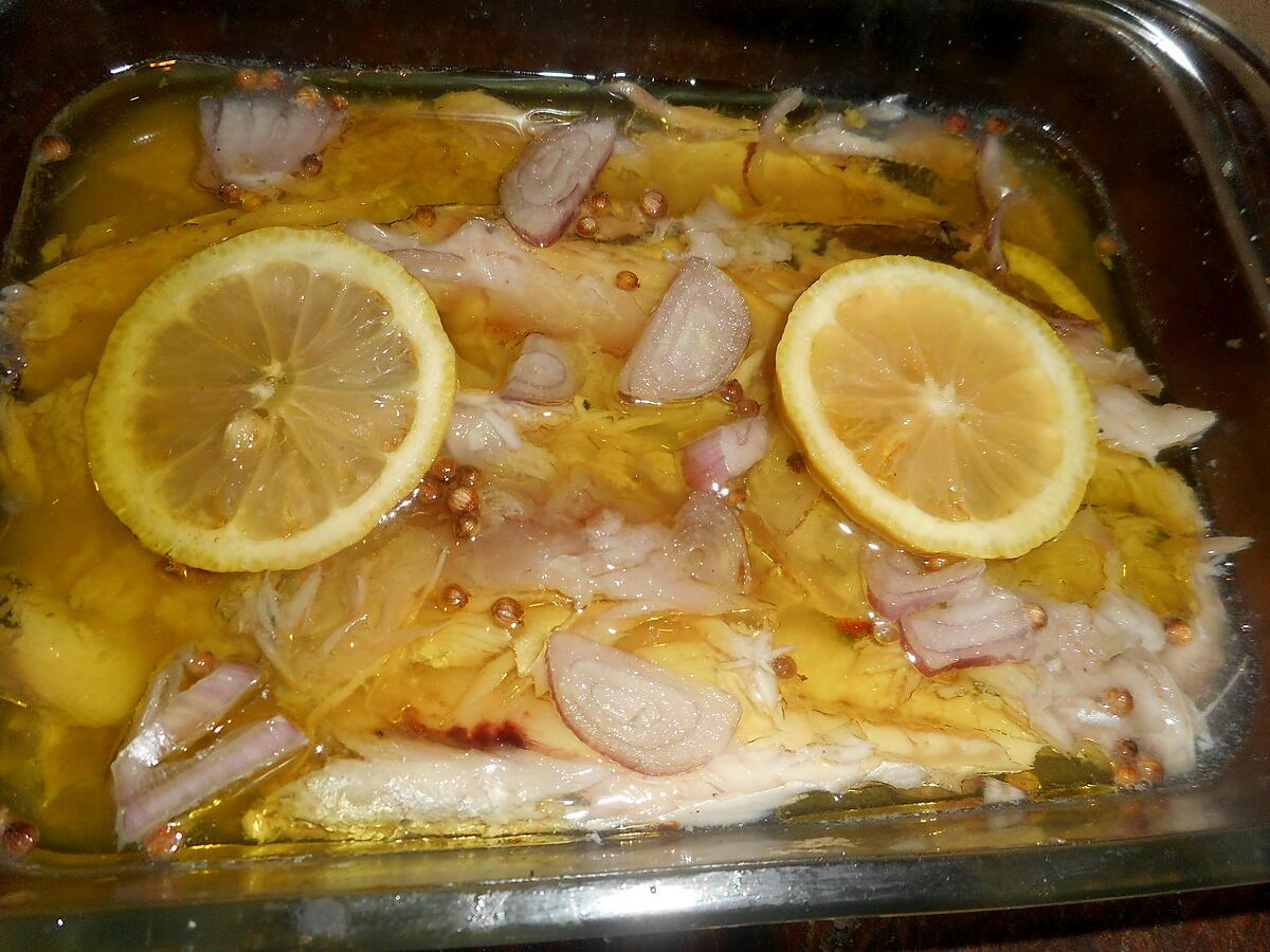 recette Filets de maquereau marinés a l huile d olive et au citron