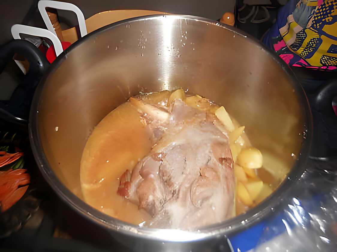 Recette de Cuisse de dinde au miel en cocotte