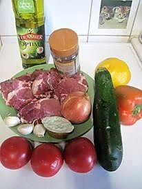 recette Tournedos de porc aux légumes du soleil.