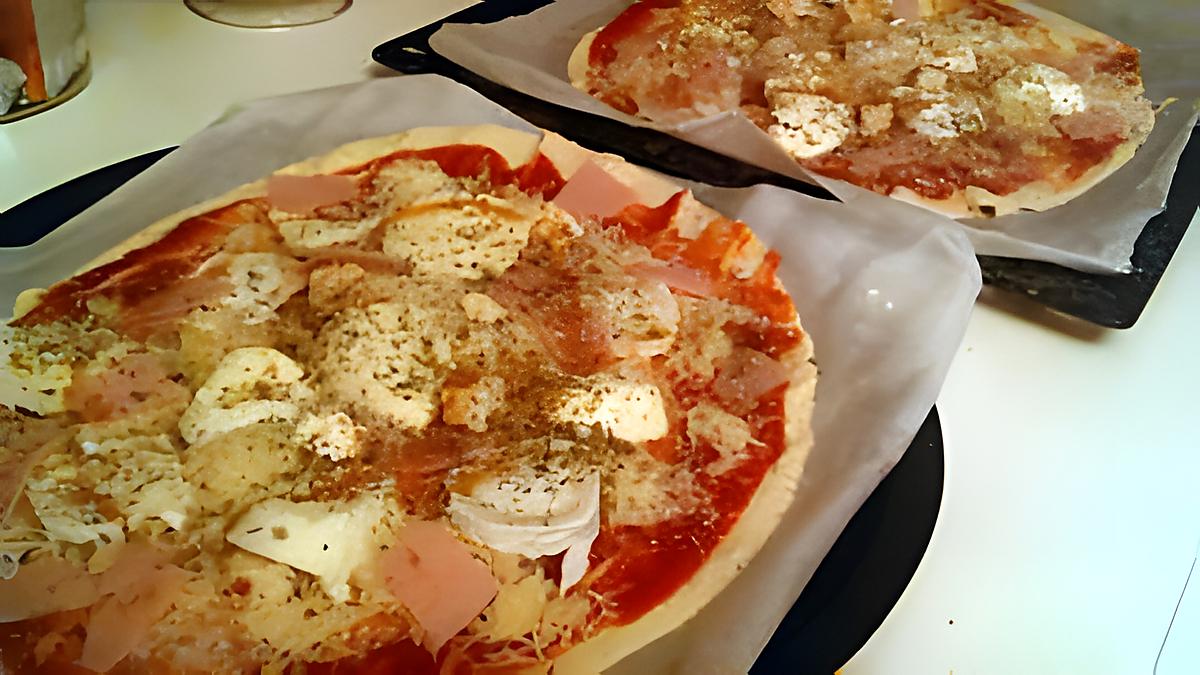 recette Pizza vite fait maison