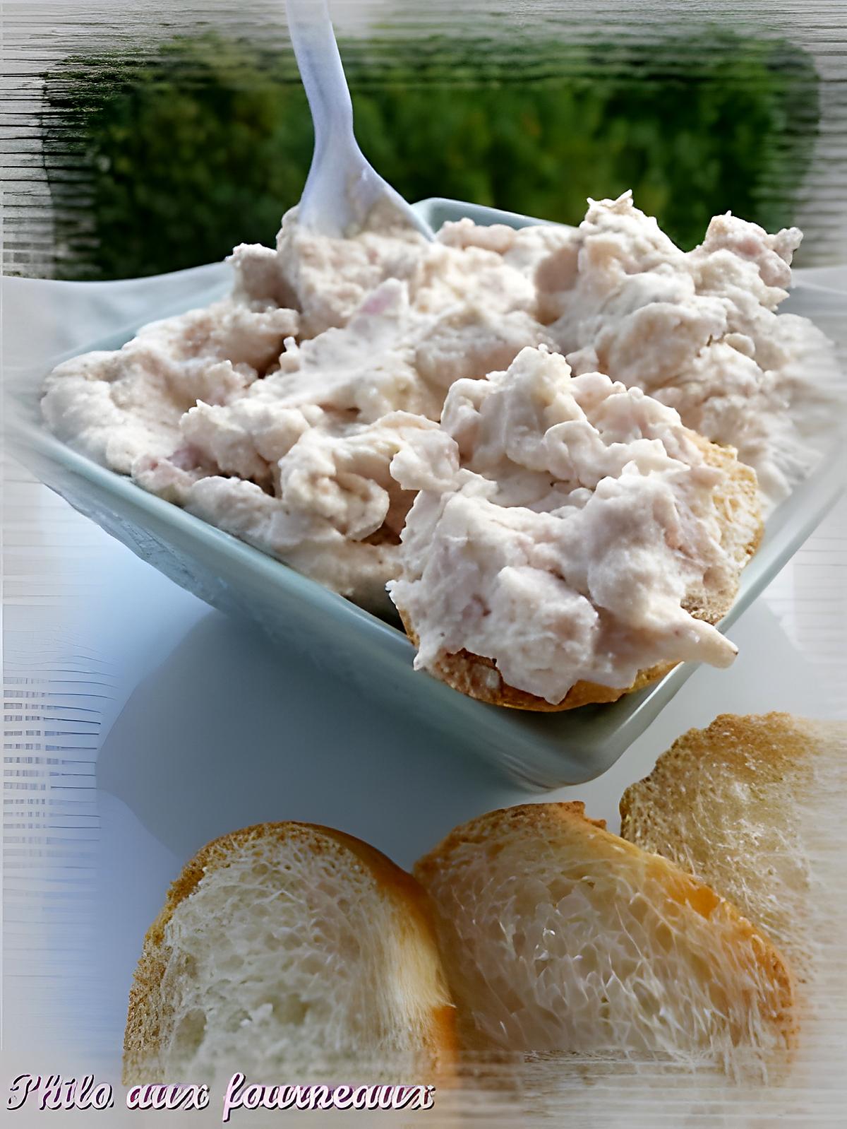 recette Tartinade du Bistrot