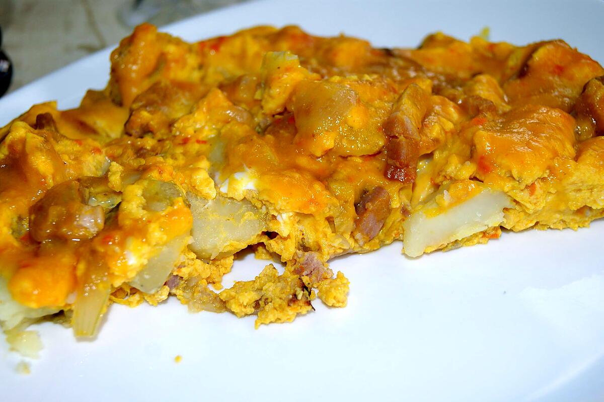 recette Omelette au potimarron