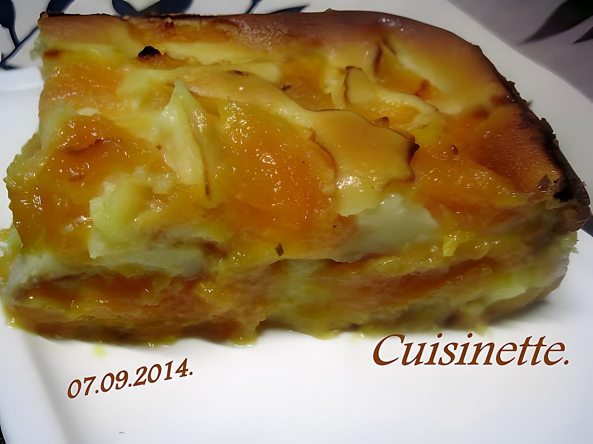 recette Clafoutis au melon et mascarpone.