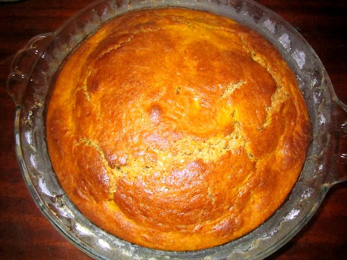 recette Gâteau au potimarron.Halloween.