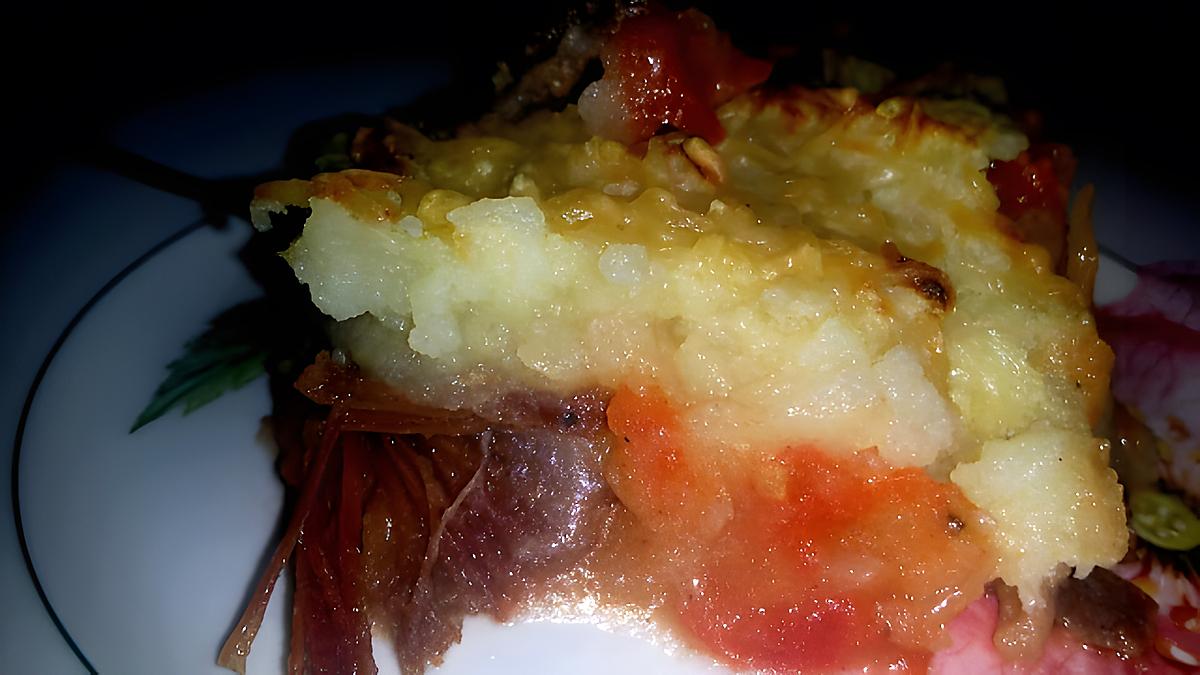 recette Parmentier de canard