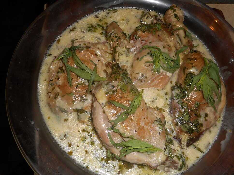 recette Cuisses de canard a l estragon