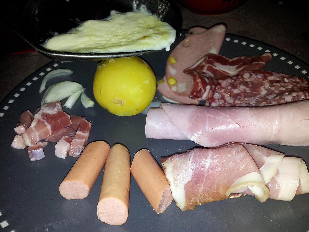 recette Raclette à la mozzarella