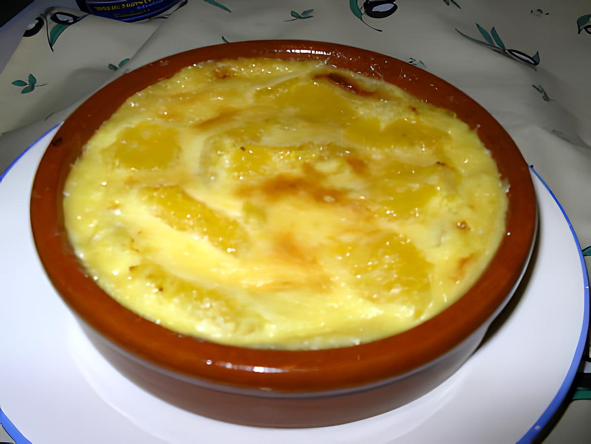 recette gratin d'oranges