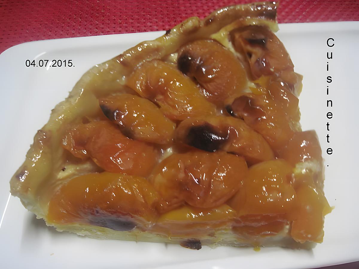 recette Tarte aux abricots.et Mascarpone.