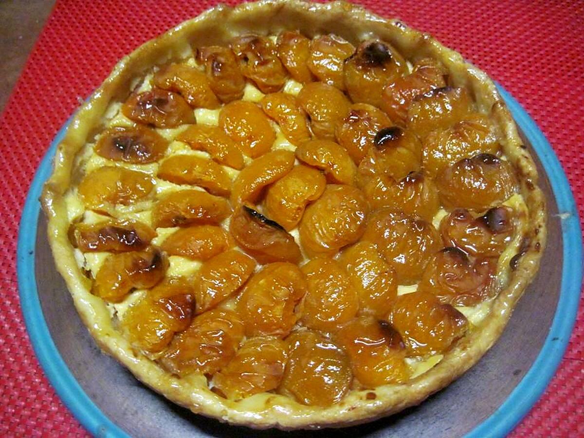 recette Tarte aux abricots.et Mascarpone.