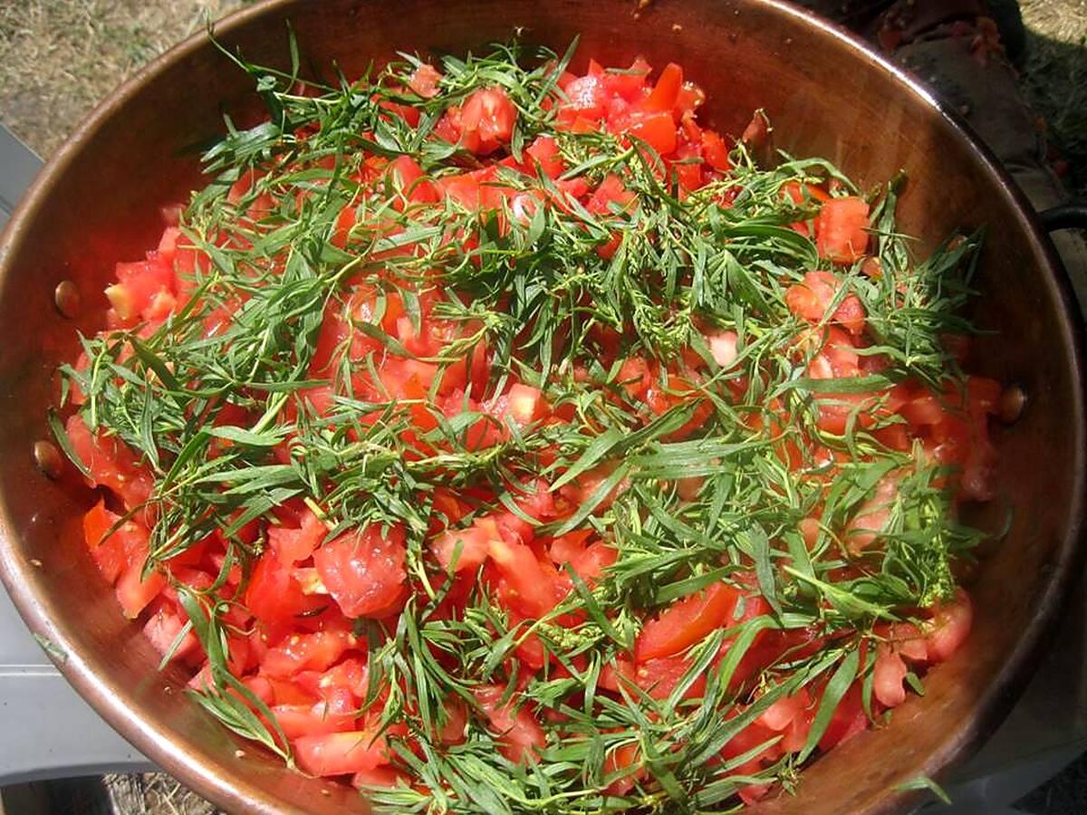 recette Sauce tomates à la sarriette.