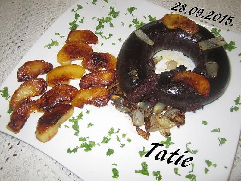 recette Boudin aux pommes.