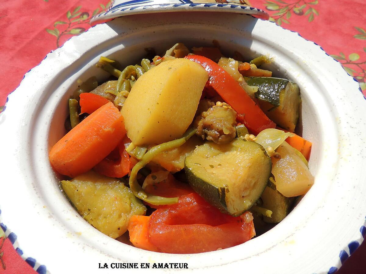 recette Tajine de légumes