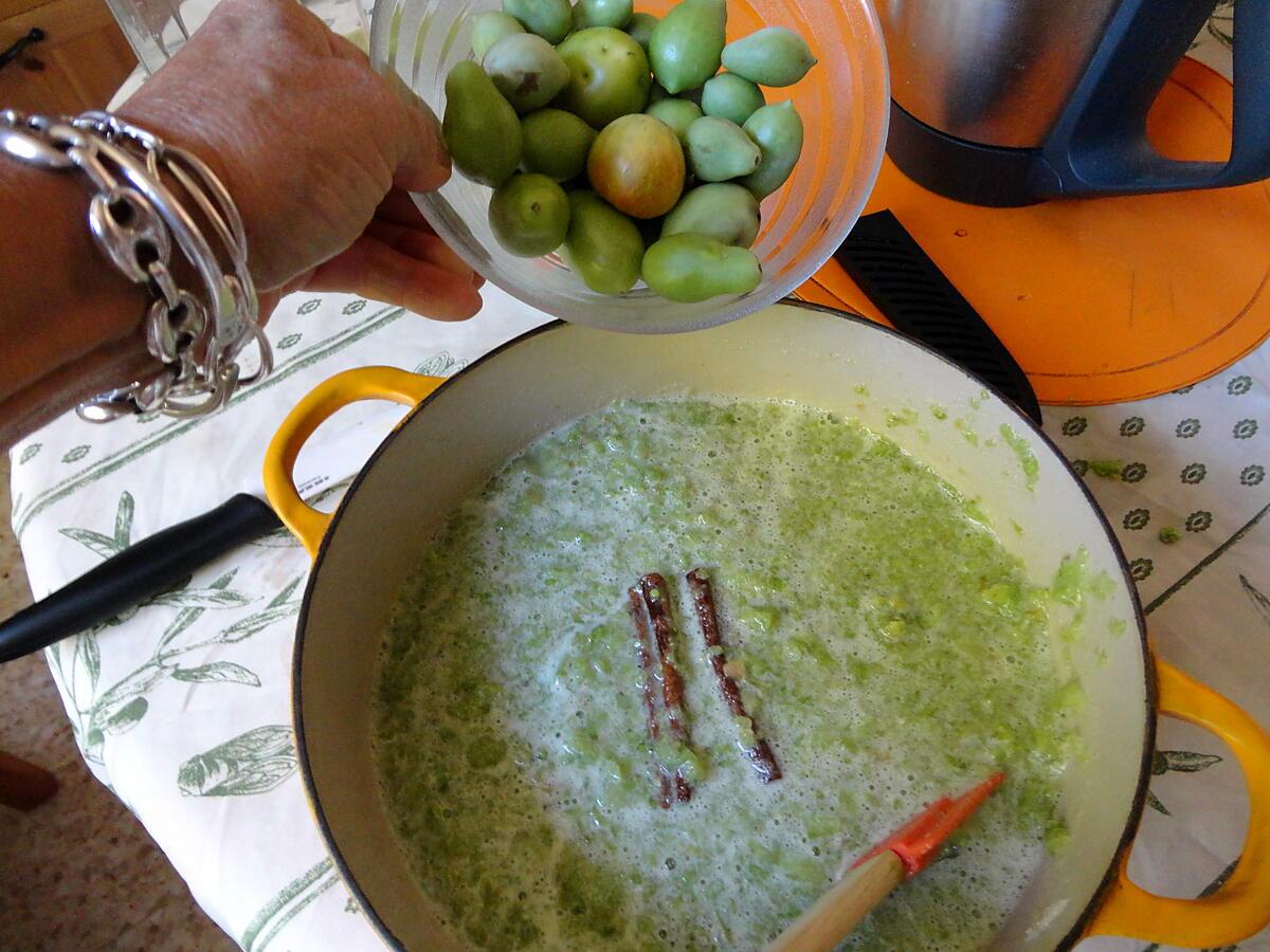 recette confiture de tomates vertes  "de KEKELI "