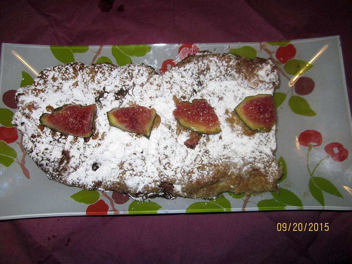 recette Strudel figues/poires/kirsch/cannelle