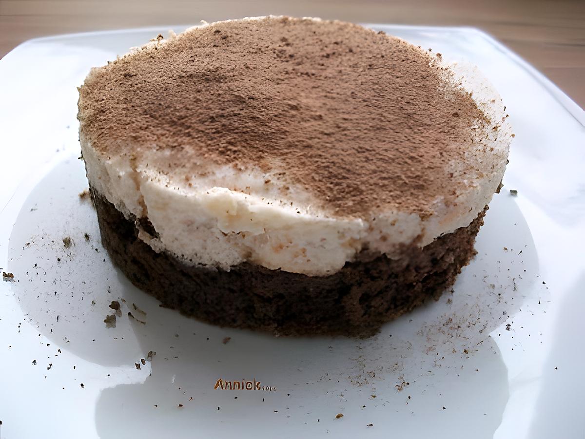 recette mousse aux poires sur son gâteau tout choco