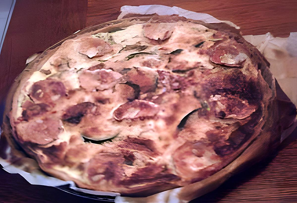 recette QUICHE COURGETTE ET CHEVRE