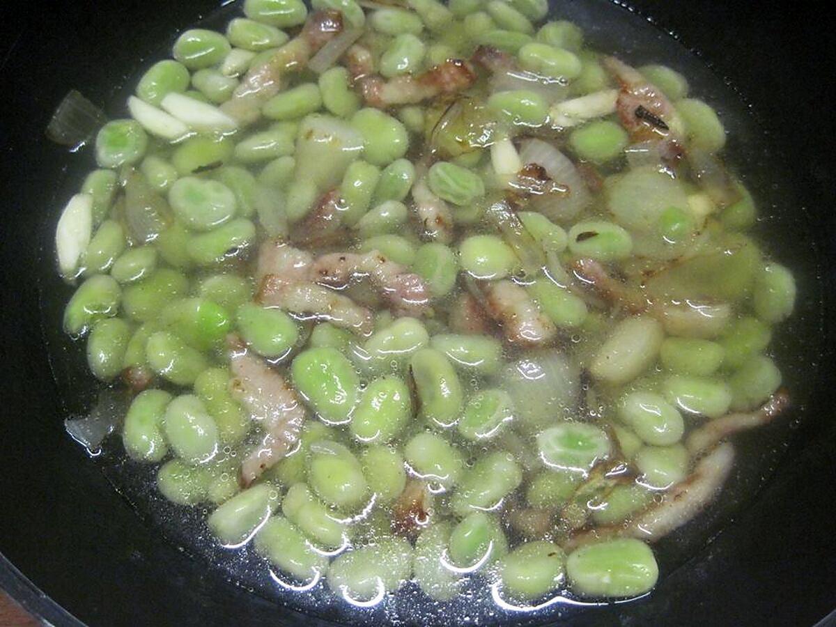 recette Triplette de saucisses aux fèves.