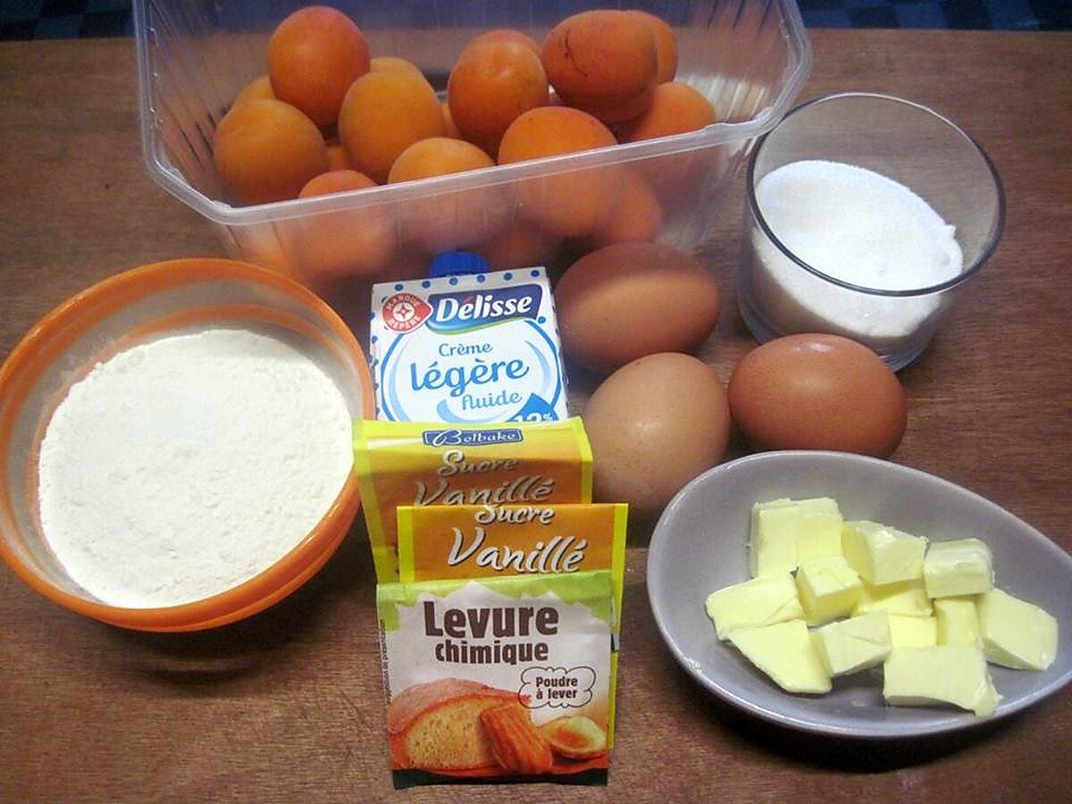 recette Clafoutis aux abricots.