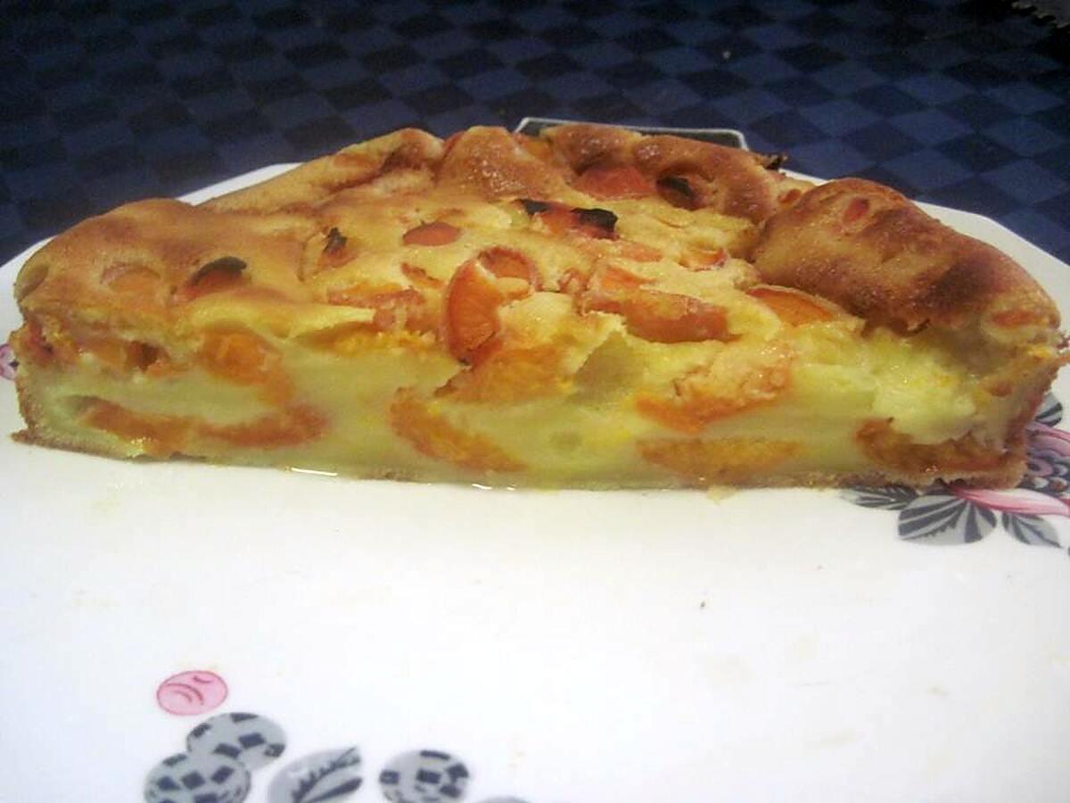 recette Clafoutis aux abricots.