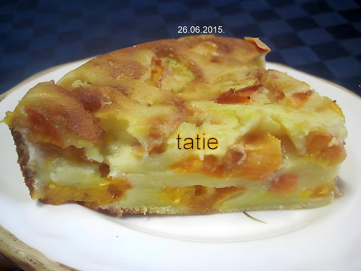 recette Clafoutis aux abricots.