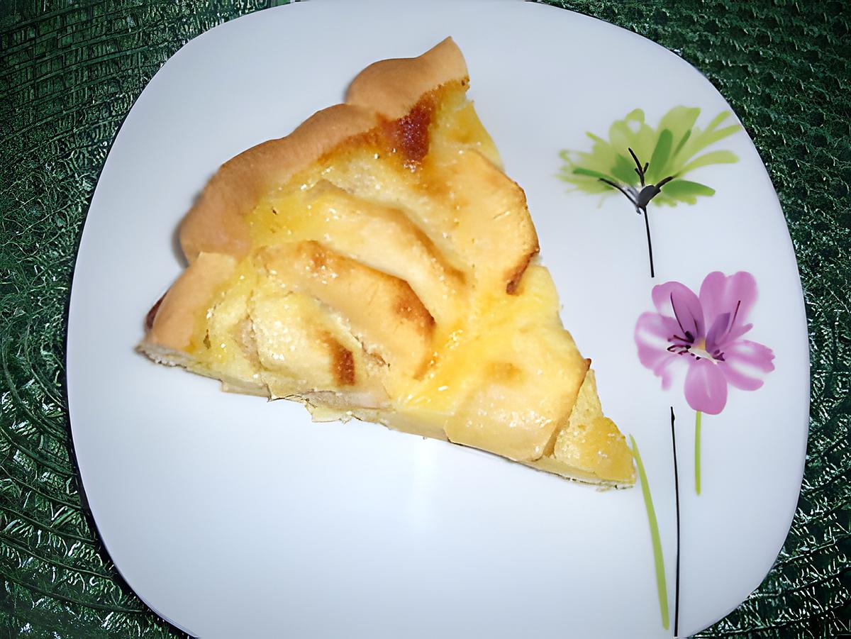 recette Tarte alsacienne aux pommes