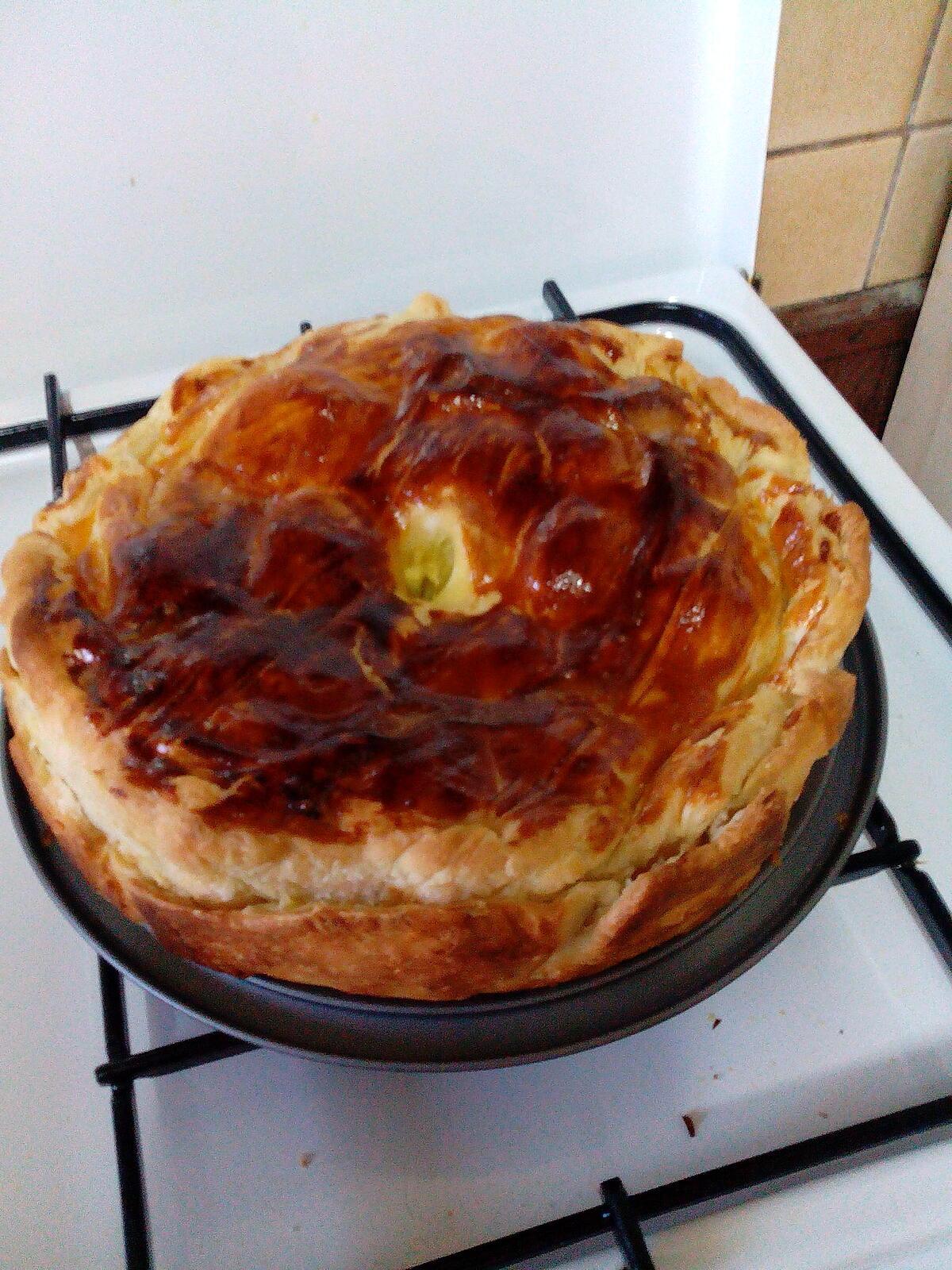 recette Tourte au poulet et pomme de terre