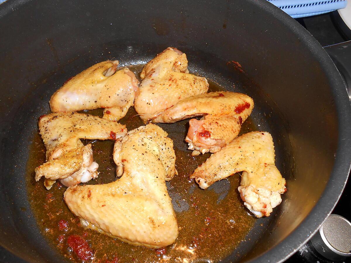 recette AILES DE POULET ALLA CONTADINA (PAYSANNE)