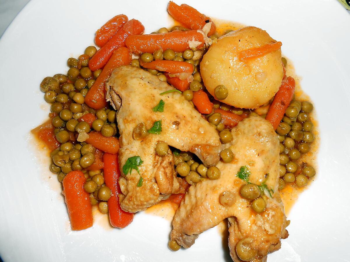 recette AILES DE POULET ALLA CONTADINA (PAYSANNE)