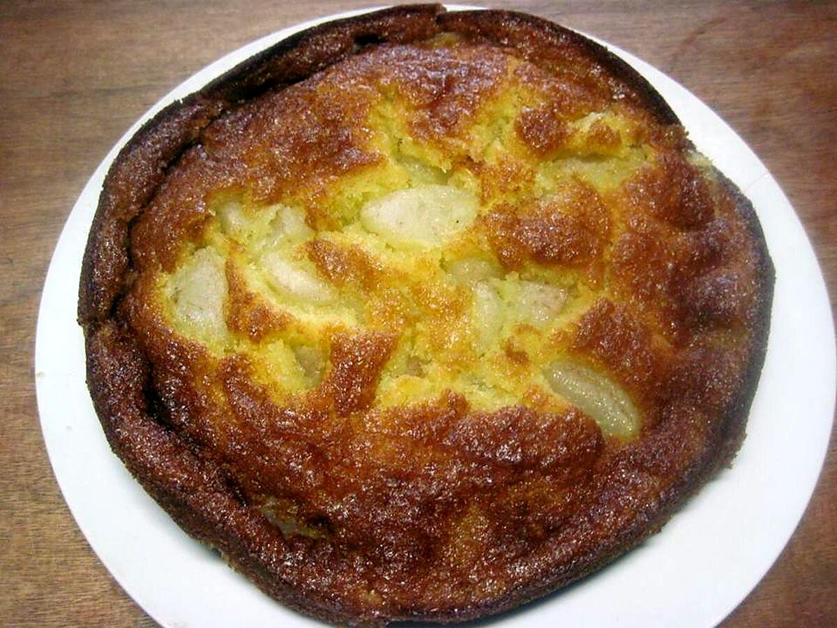 recette Gâteau aux poires.