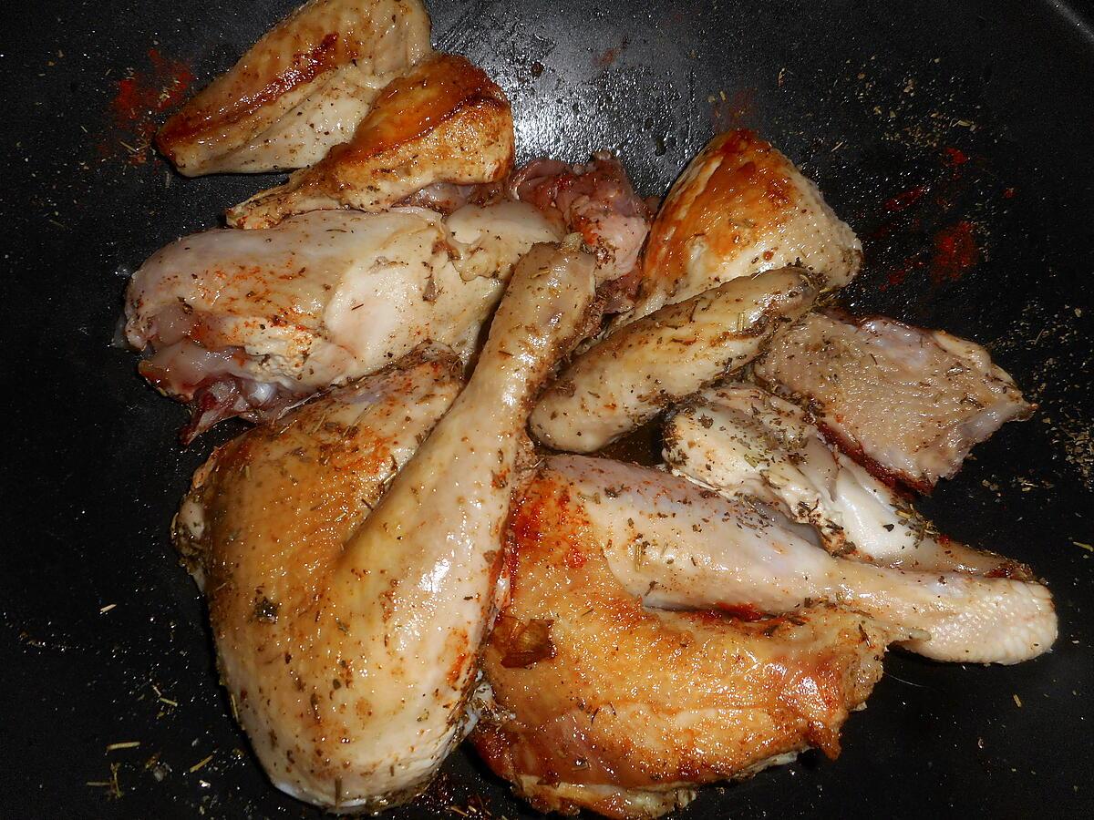 recette Poulet a la grecque