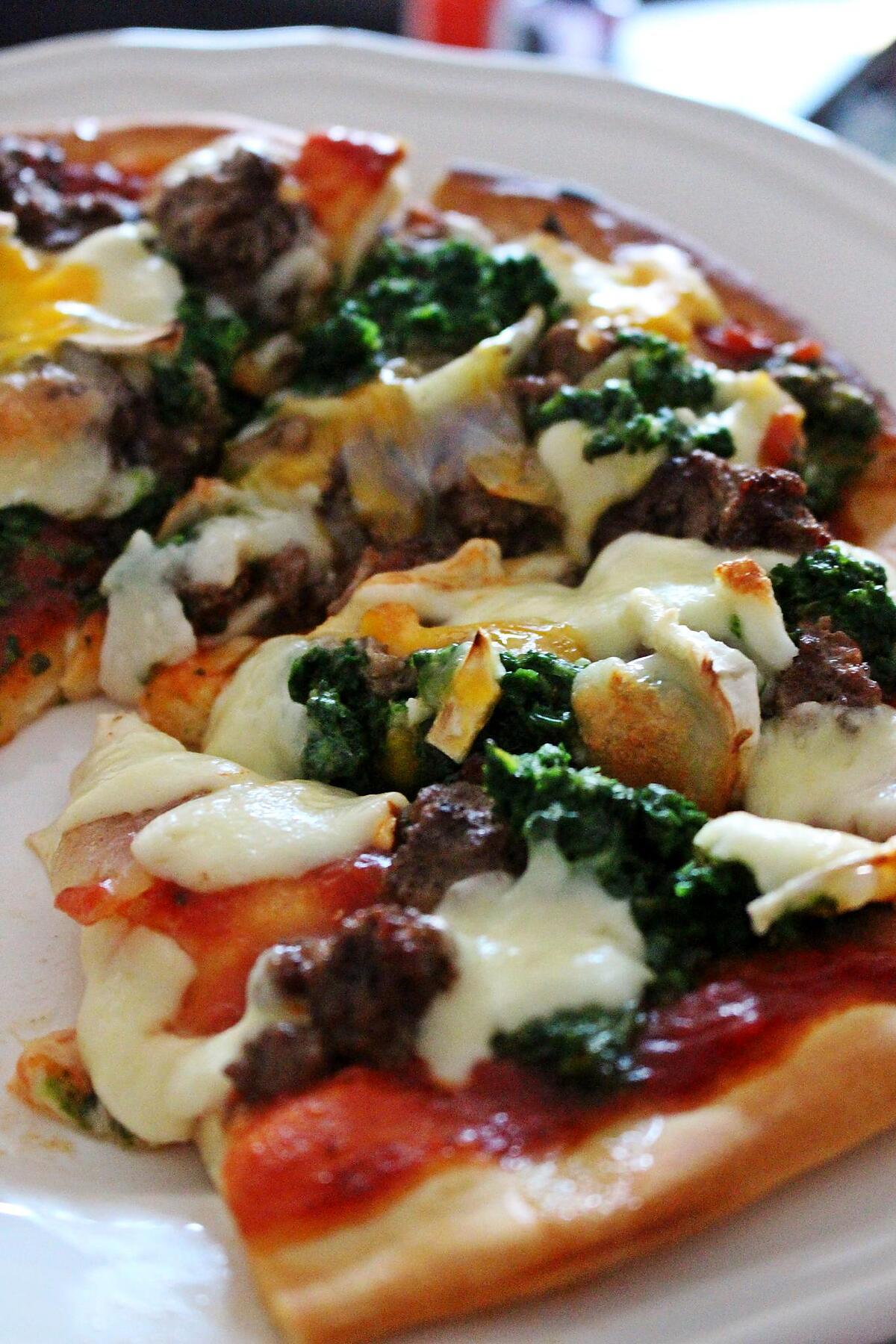 recette Pizza Epinard