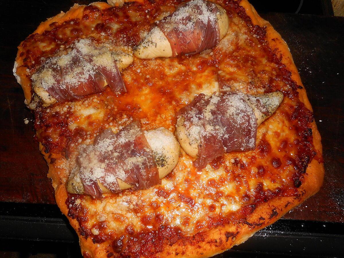 recette Pizza toscane aux filets de poulet