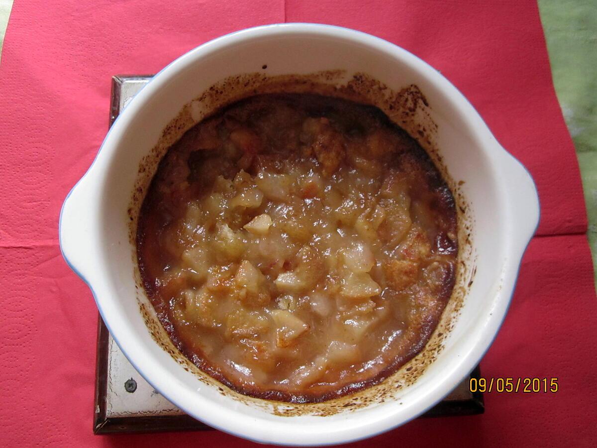 recette Gâteau rapide aux pêches du jardin