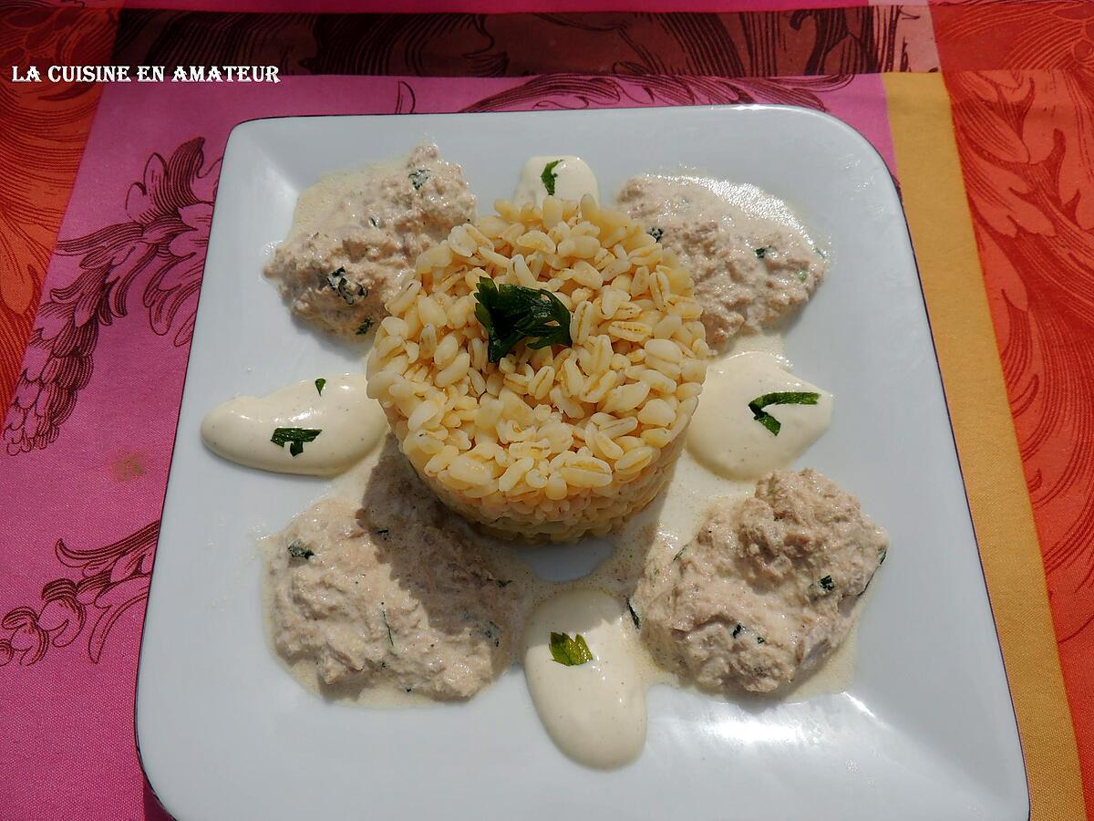 recette Rillettes de thon aux grains de blé