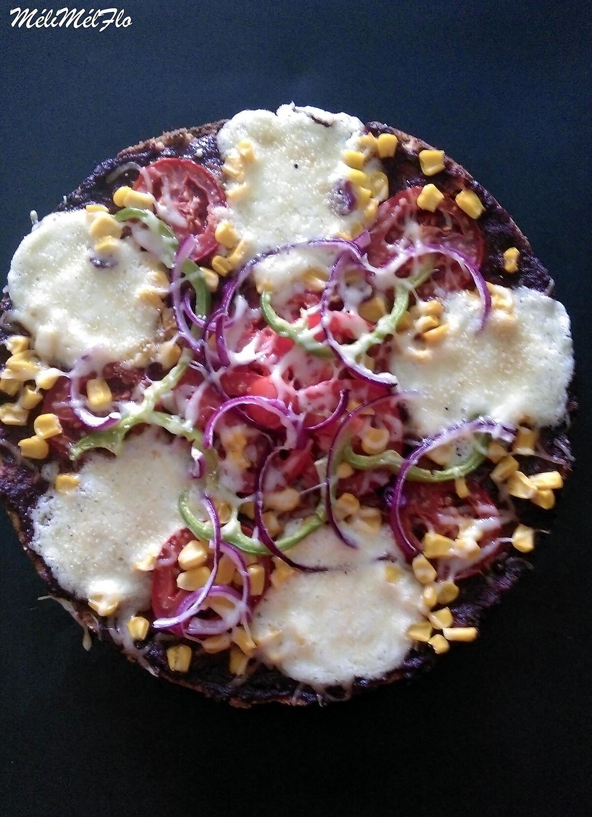 recette CHOU FLEUR PIZZA OU CAULIFLOWER PIZZA