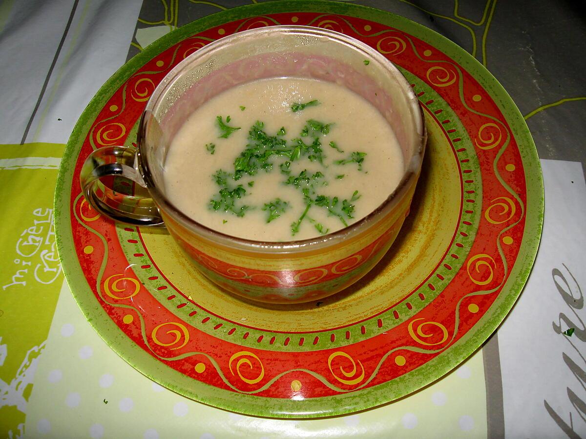 recette Velouté de queues de pleurotes