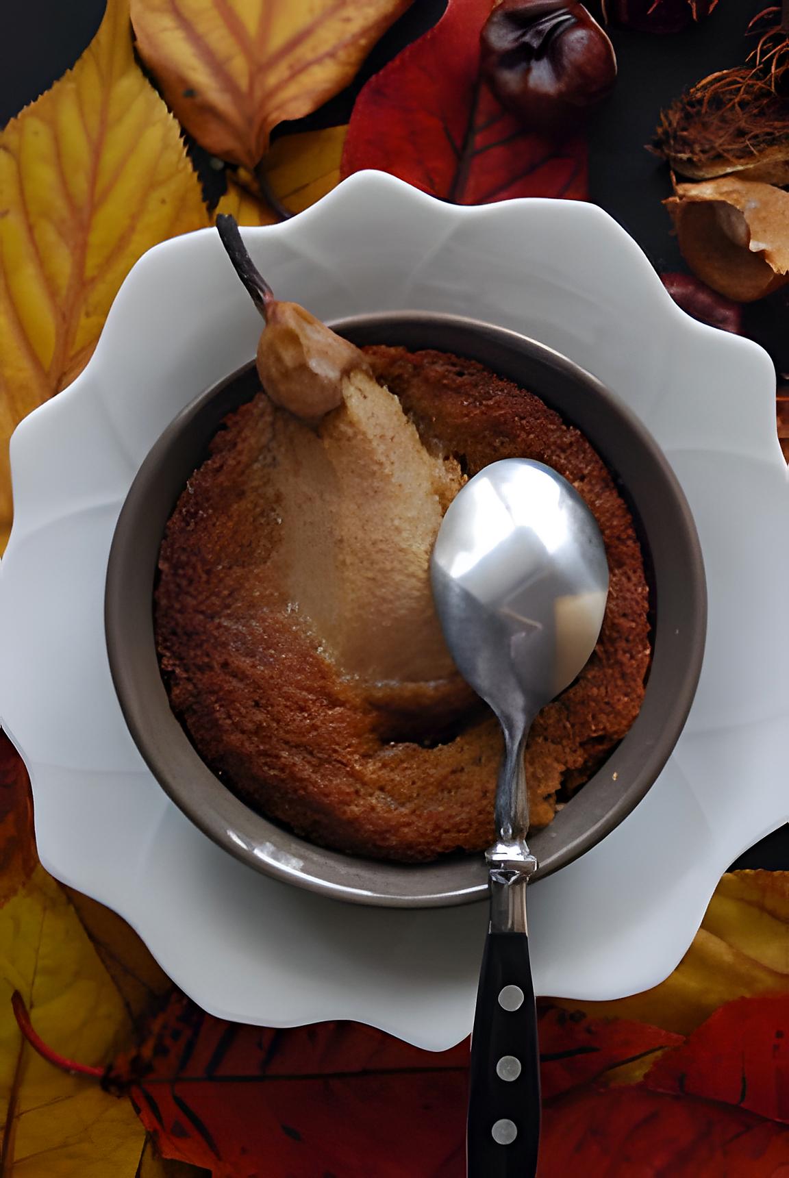 recette Fondant de marrons à la poire