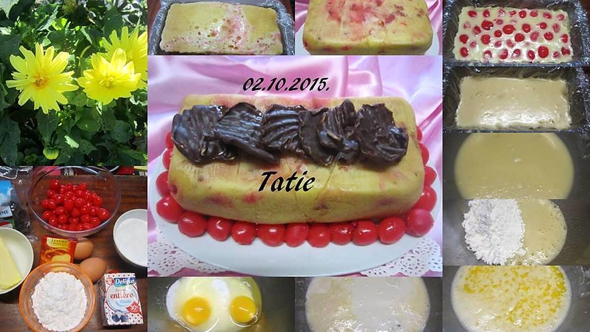 recette Gâteau aux bigarreaux micro-ondes.