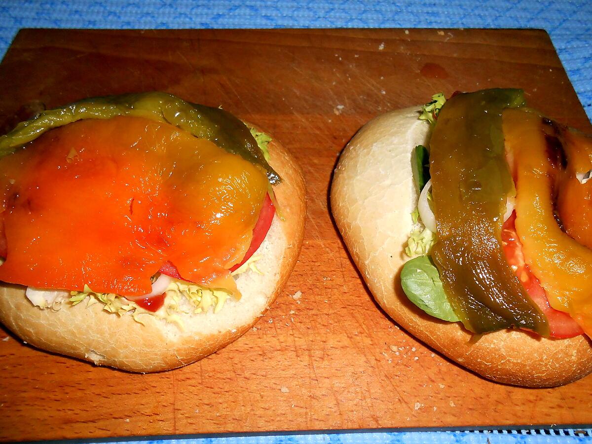 recette MES PETITS PAINS SANDWICH