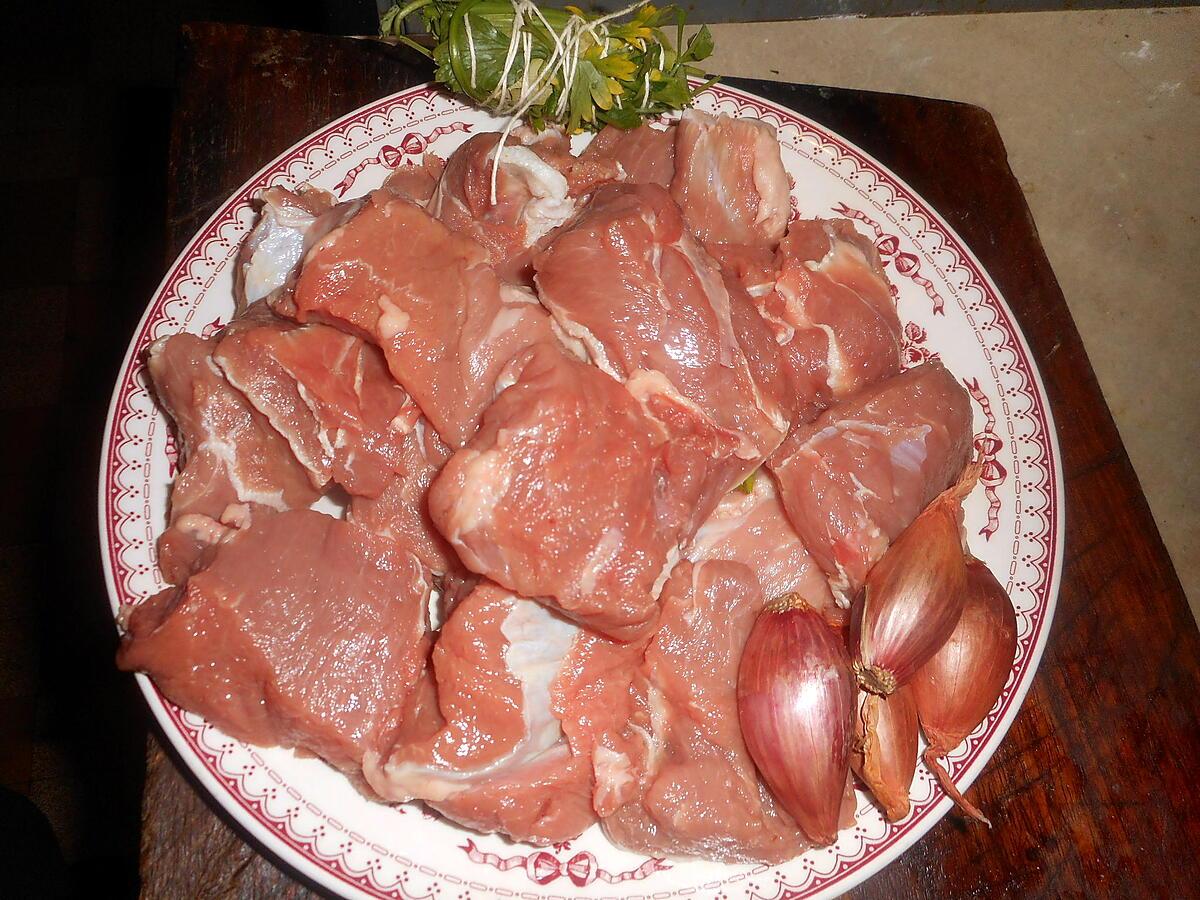 recette Sauté de veau au poireaux