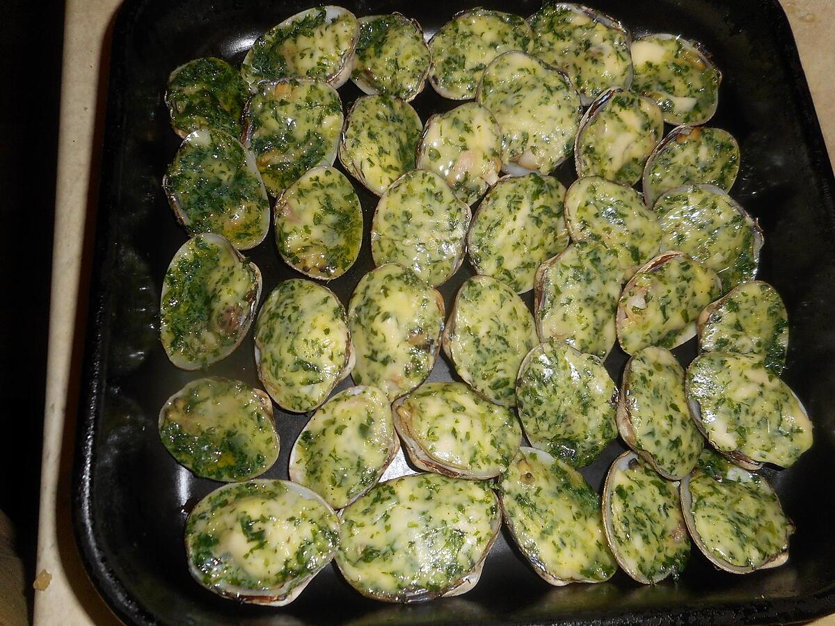 recette Palourdes farcies au beurre d escargot