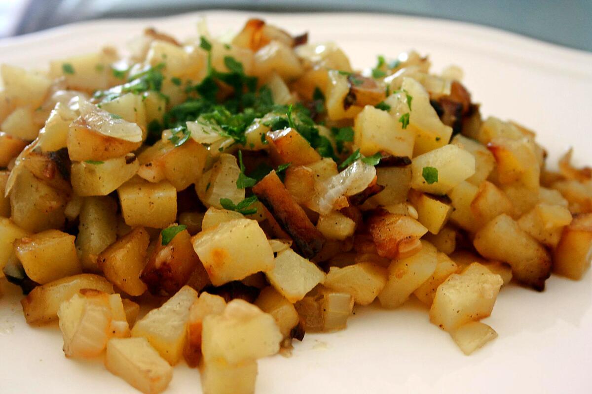 recette Pommes de terre à l'étouffées