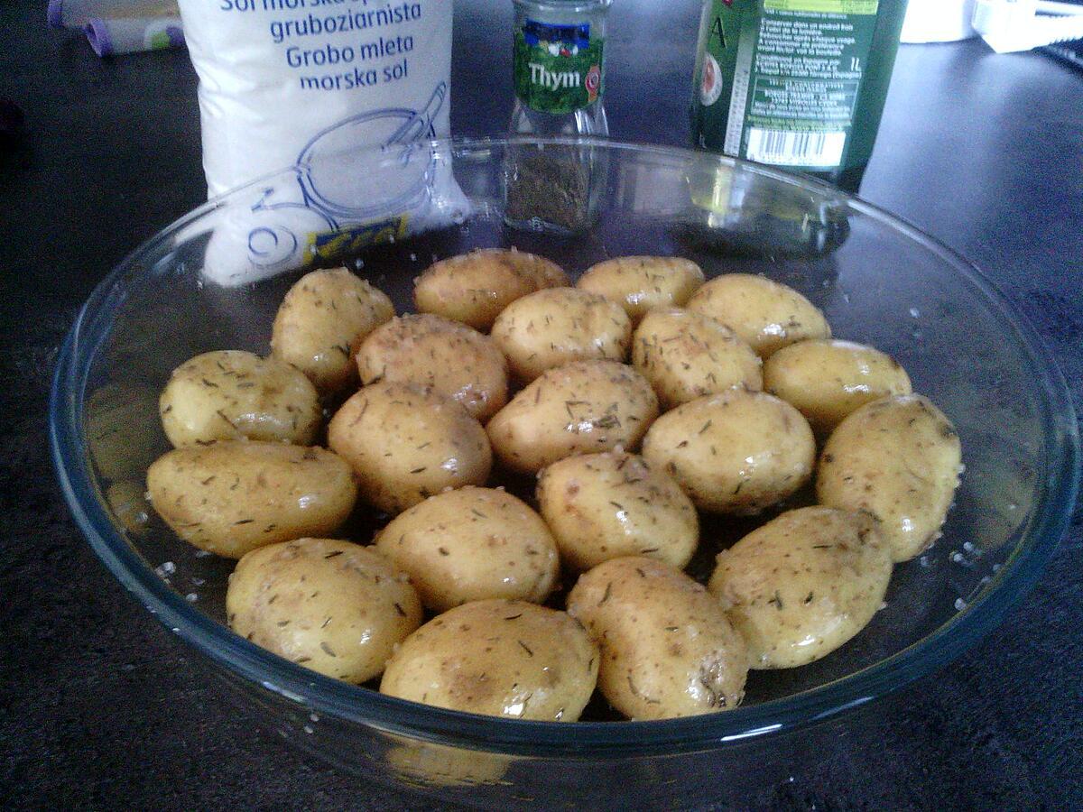 recette Mes pommes de terre ratte au four ( nature ou au grès de vos envies ;-)  )