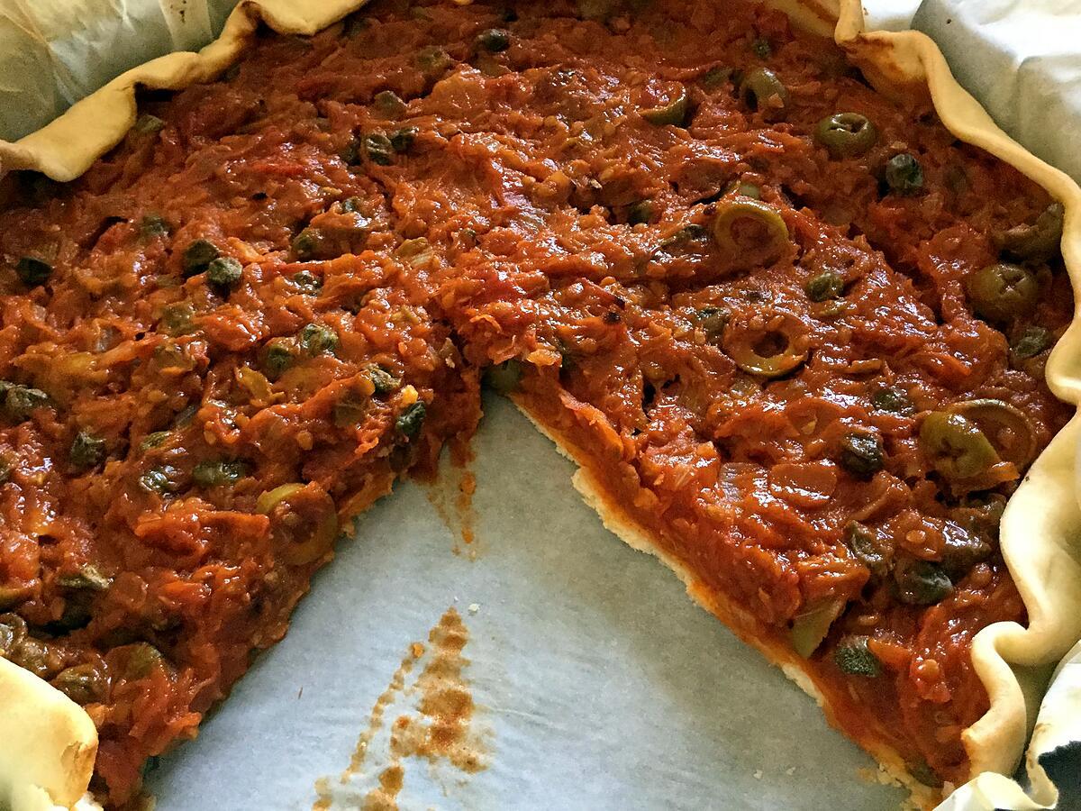 recette Tarte Tomates Olives