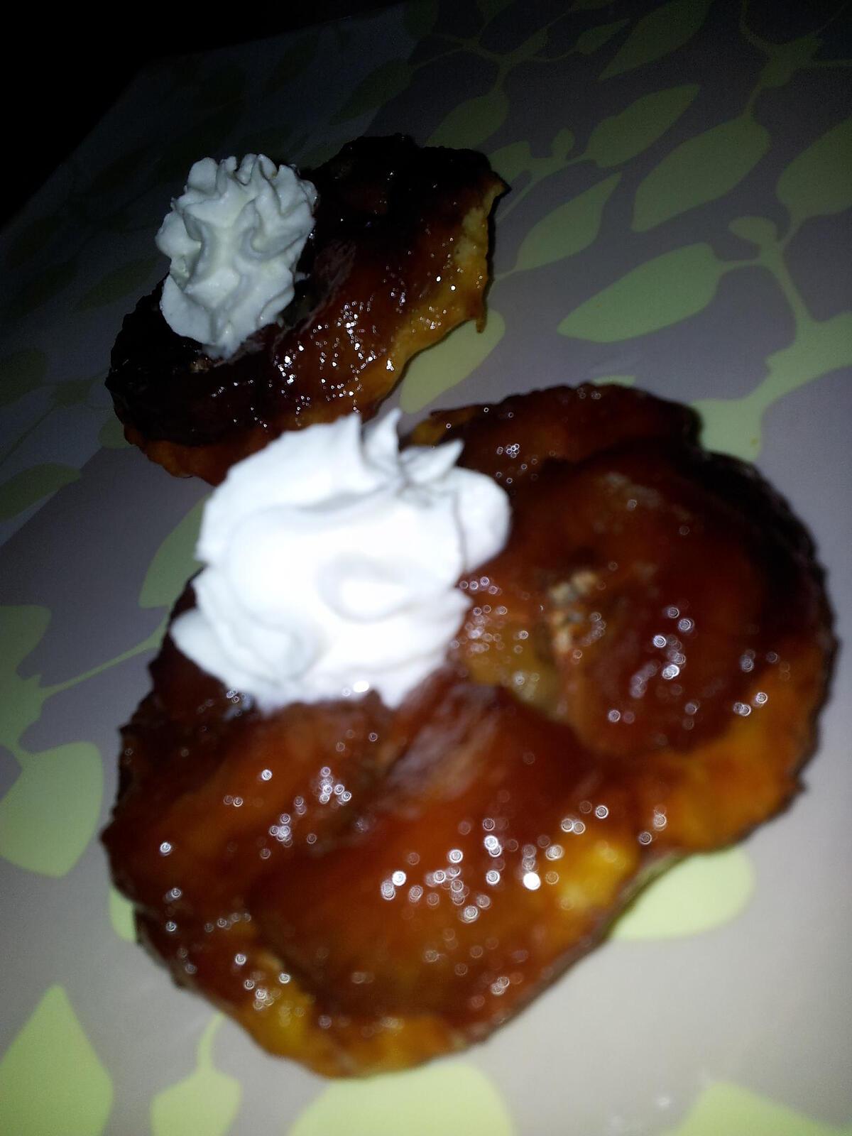 recette Tartelettes tatin au bananes *Recette minute*