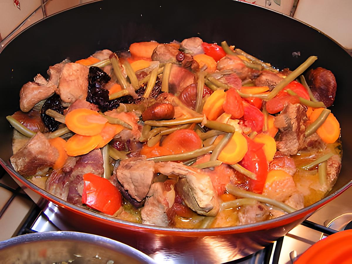 recette Tajine aux 3 viandes